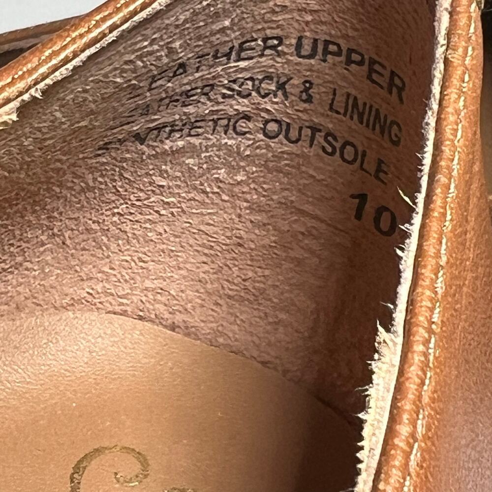 Seychelles Tan and Brown Buckle Loafers - Picture 8 of 12